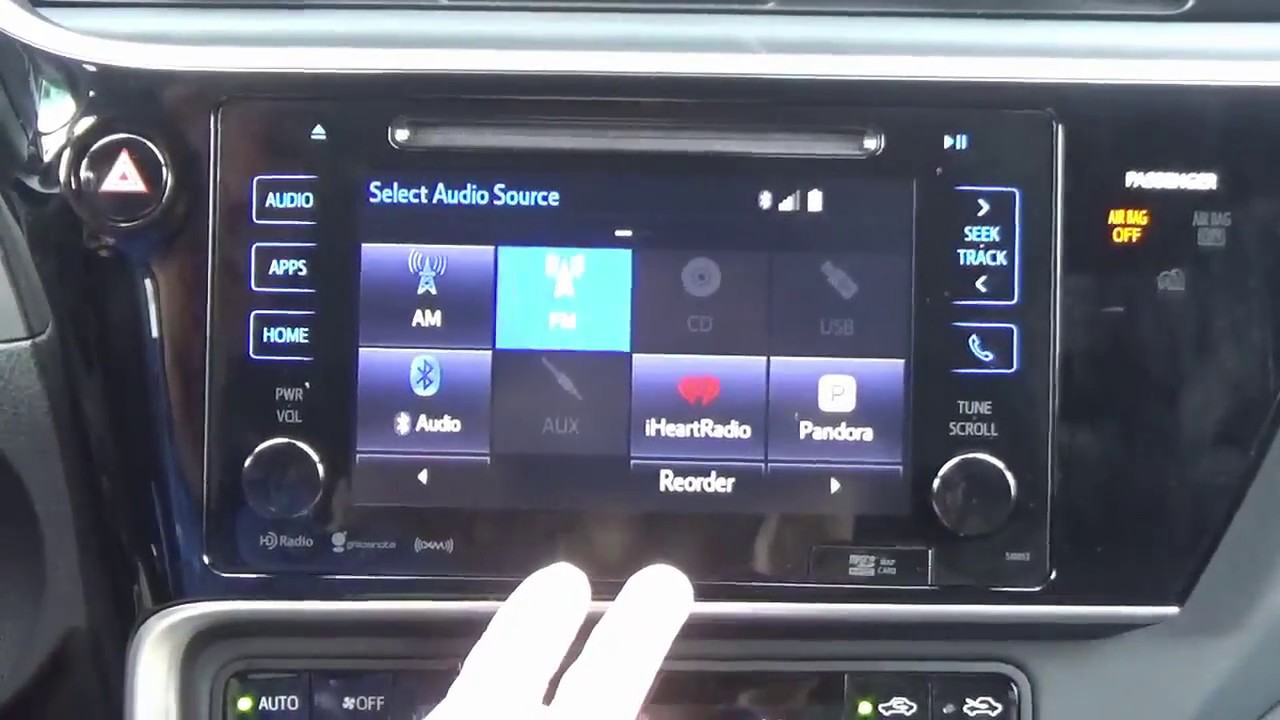 Installing Manual Xm Toyota Camry